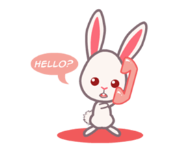 Daisy, The Rabbit sticker #6351630