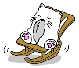 Hermit cat sticker #6351737
