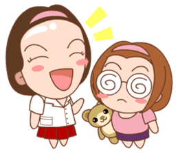 Puifai and Baifern sticker #6351836