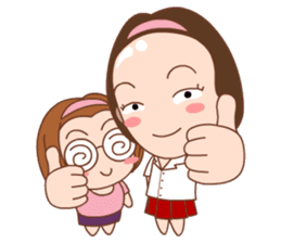 Puifai and Baifern sticker #6351843