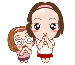 Puifai and Baifern sticker #6351847