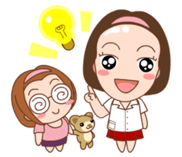 Puifai and Baifern sticker #6351864