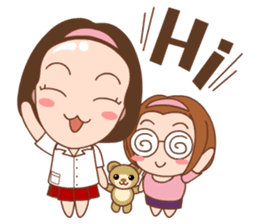 Puifai and Baifern sticker #6351869