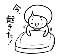 Sheer! Bobbed daily youth sticker #6352168