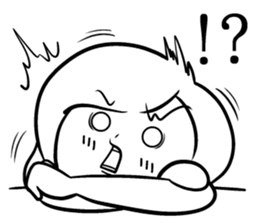 Sheer! Bobbed daily youth sticker #6352177