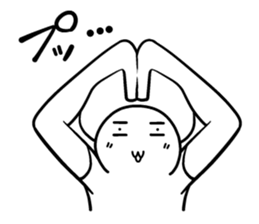 Sheer! Bobbed daily youth sticker #6352186