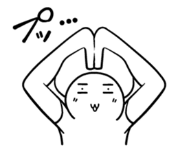 Sheer! Bobbed daily youth sticker #6352186