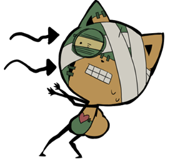 Zombie Shiba Inu ZOZO sticker #6352332