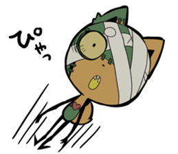 Zombie Shiba Inu ZOZO sticker #6352337