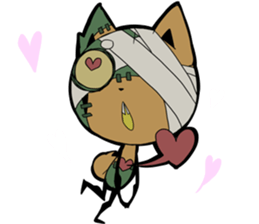 Zombie Shiba Inu ZOZO sticker #6352338