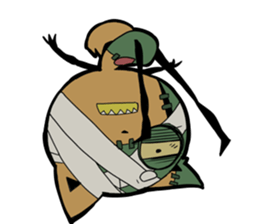 Zombie Shiba Inu ZOZO sticker #6352340