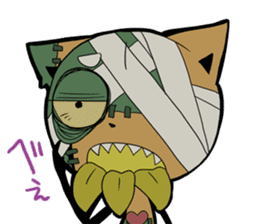 Zombie Shiba Inu ZOZO sticker #6352341