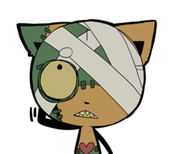 Zombie Shiba Inu ZOZO sticker #6352345