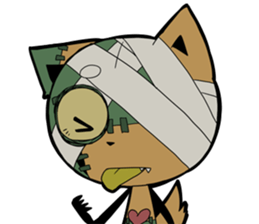 Zombie Shiba Inu ZOZO sticker #6352349