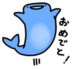 Whale Shark & Manta's daily life part1 sticker #6352434