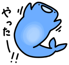 Whale Shark & Manta's daily life part1 sticker #6352436