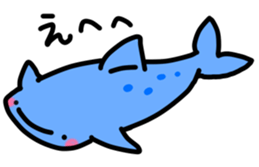 Whale Shark & Manta's daily life part1 sticker #6352438