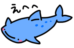 Whale Shark & Manta's daily life part1 sticker #6352438