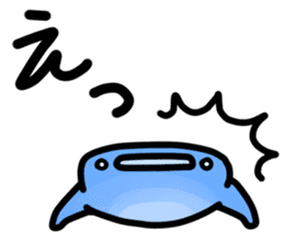 Whale Shark & Manta's daily life part1 sticker #6352447