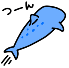 Whale Shark & Manta's daily life part1 sticker #6352451