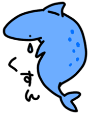 Whale Shark & Manta's daily life part1 sticker #6352456