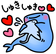 Whale Shark & Manta's daily life part1 sticker #6352469