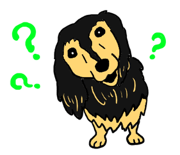 Miniature Dachshund, YAYOI sticker #6352998