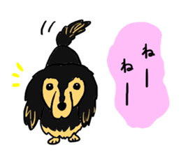 Miniature Dachshund, YAYOI sticker #6353000