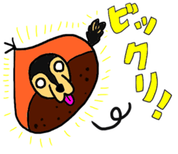 Miniature Dachshund, YAYOI sticker #6353006