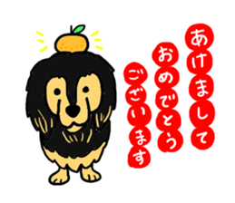 Miniature Dachshund, YAYOI sticker #6353012