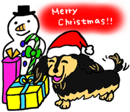 Miniature Dachshund, YAYOI sticker #6353014