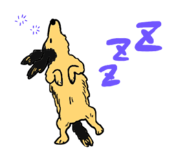 Miniature Dachshund, YAYOI sticker #6353028