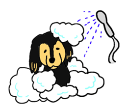 Miniature Dachshund, YAYOI sticker #6353029