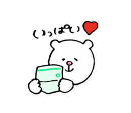 Sticker of the bear which money likes. sticker #6353516