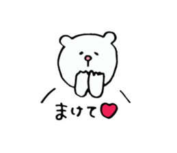 Sticker of the bear which money likes. sticker #6353532