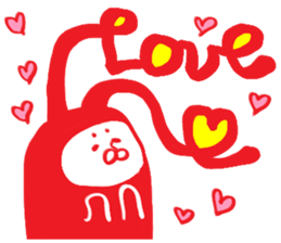 expression of one's love 3 sticker #6353671