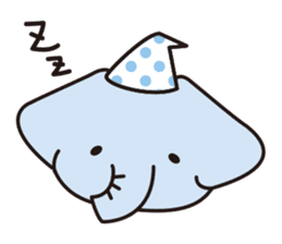 Warm fuzzy cute animals. sticker #6354271