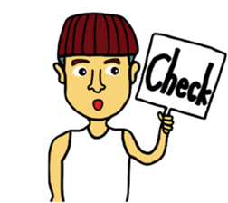 Super lonely boy sticker #6354368