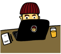 Super lonely boy sticker #6354369