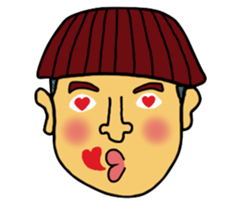 Super lonely boy sticker #6354371