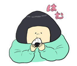 ONIGIRL STICKER sticker #6354517