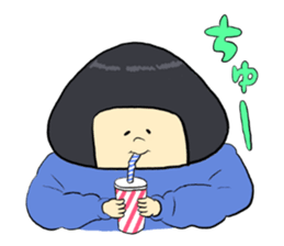 ONIGIRL STICKER sticker #6354518
