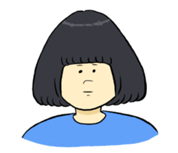 ONIGIRL STICKER sticker #6354532