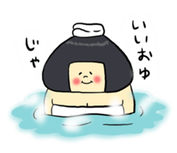 ONIGIRL STICKER sticker #6354536