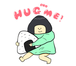 ONIGIRL STICKER sticker #6354538