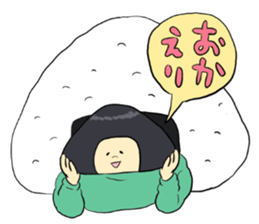 ONIGIRL STICKER sticker #6354542