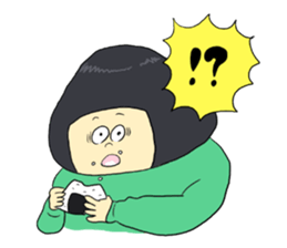 ONIGIRL STICKER sticker #6354543