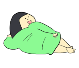 ONIGIRL STICKER sticker #6354549
