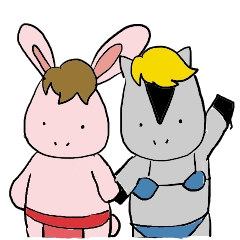 Horse in a swimsuit3