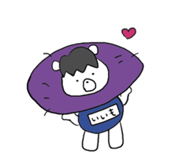 Horse in a swimsuit3 sticker #6355394